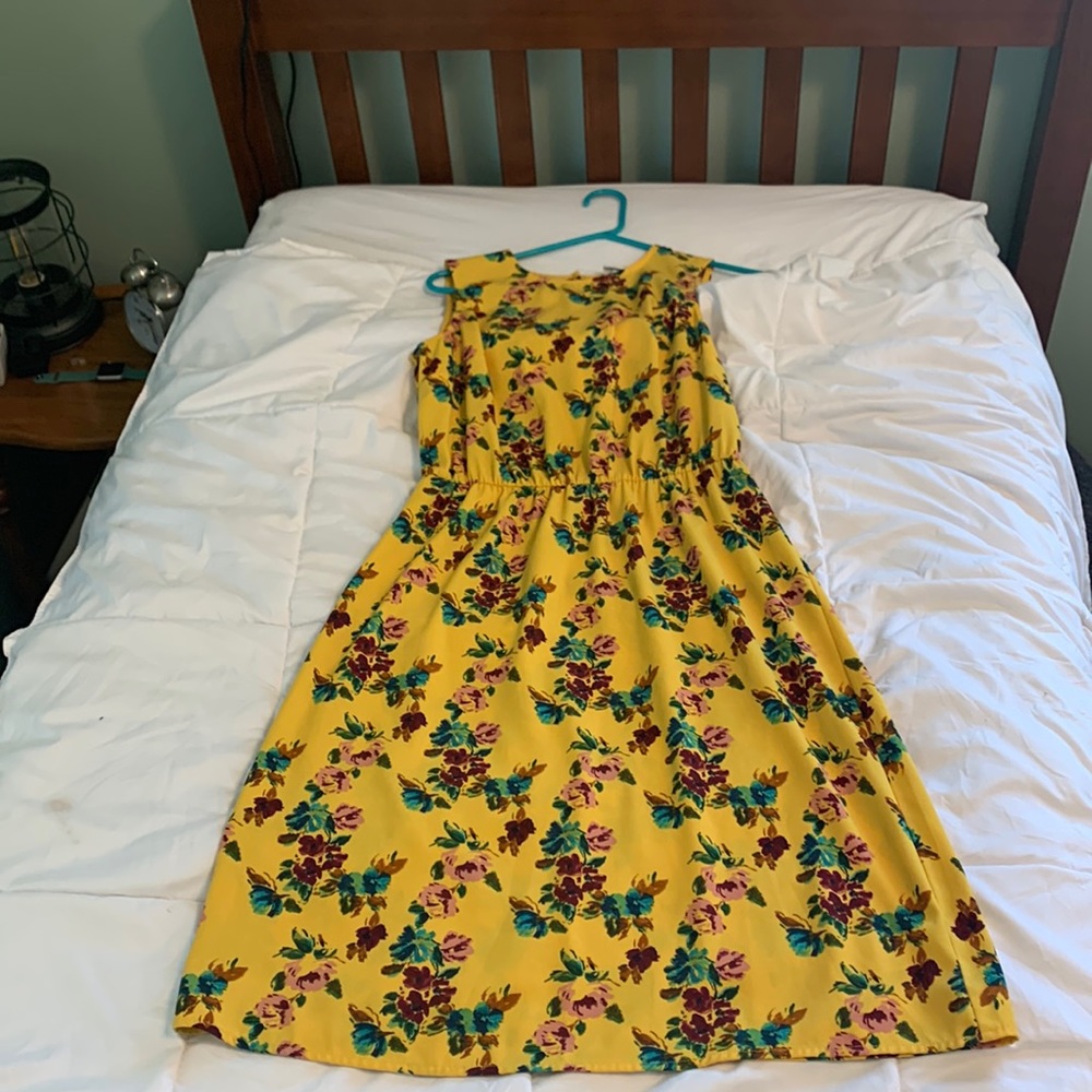 This dress is a size small and was barely used.